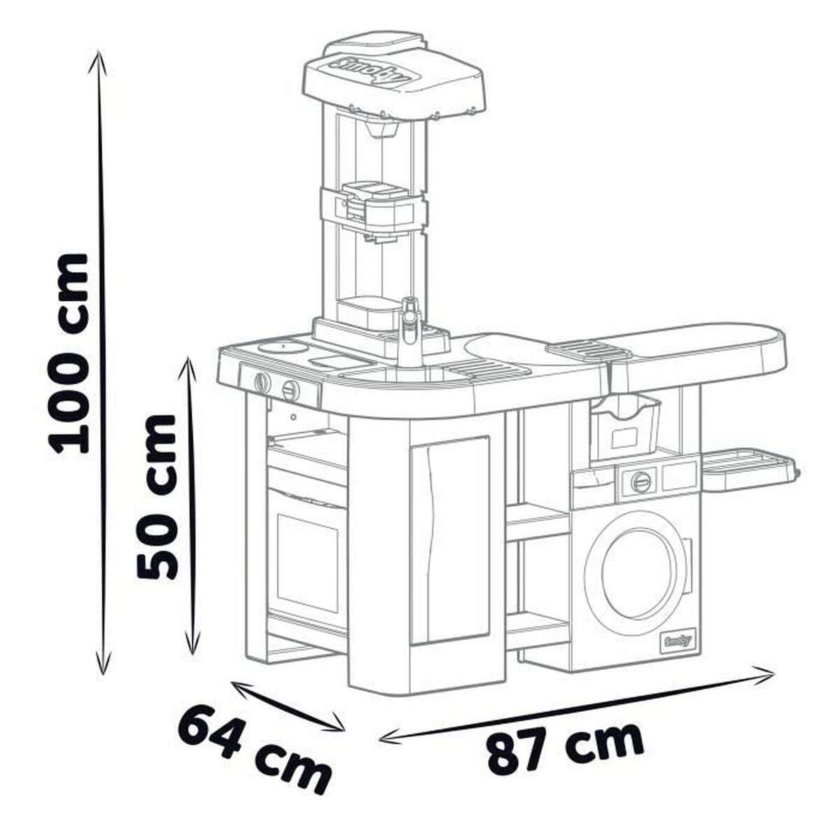 Игрушечная кухня Smoby Tefal-2