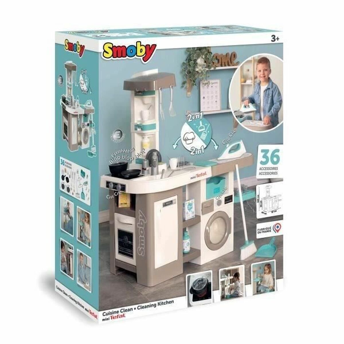 Игрушечная кухня Smoby Tefal-6