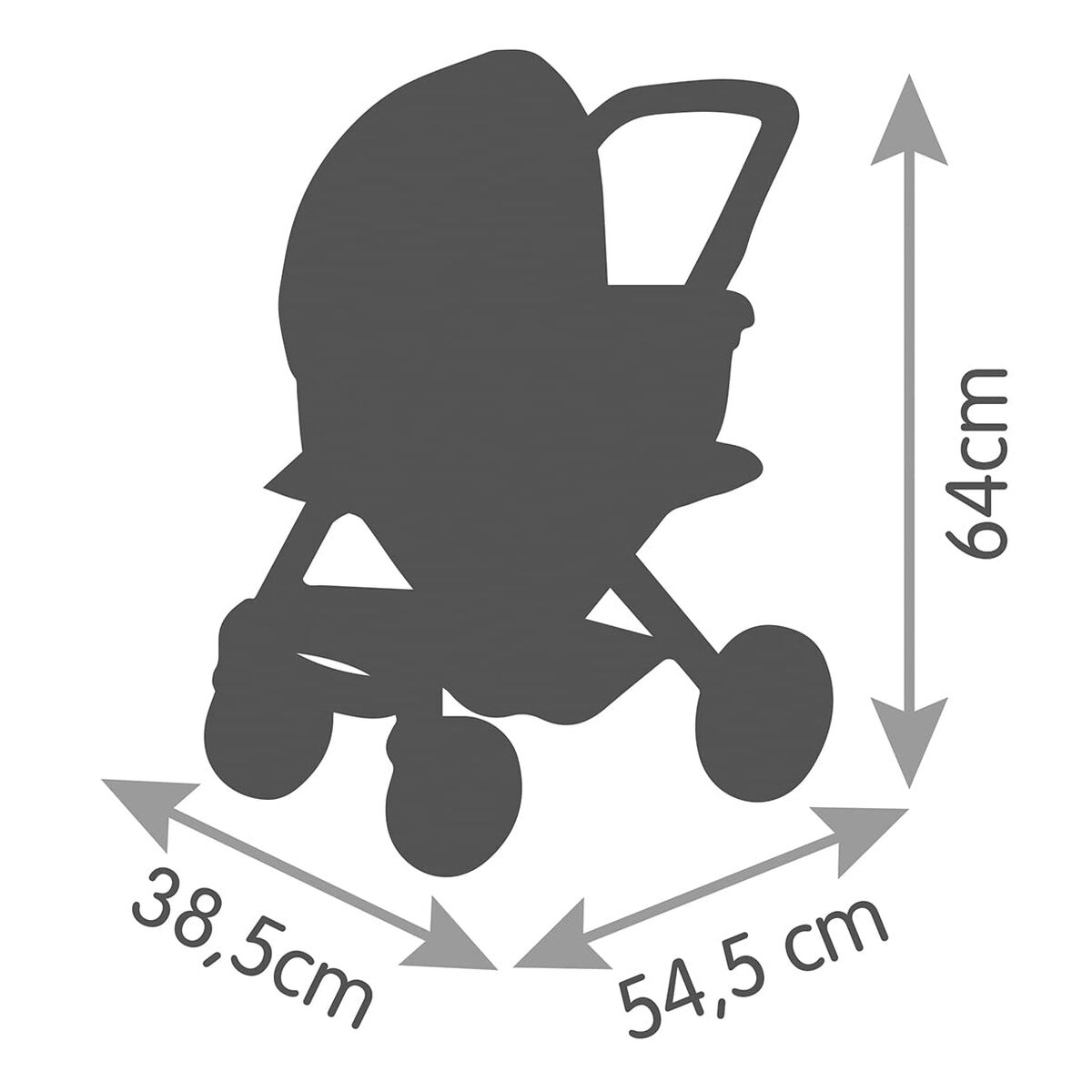 Smoby Maxi-Cosi Pushchair 64 cm-4