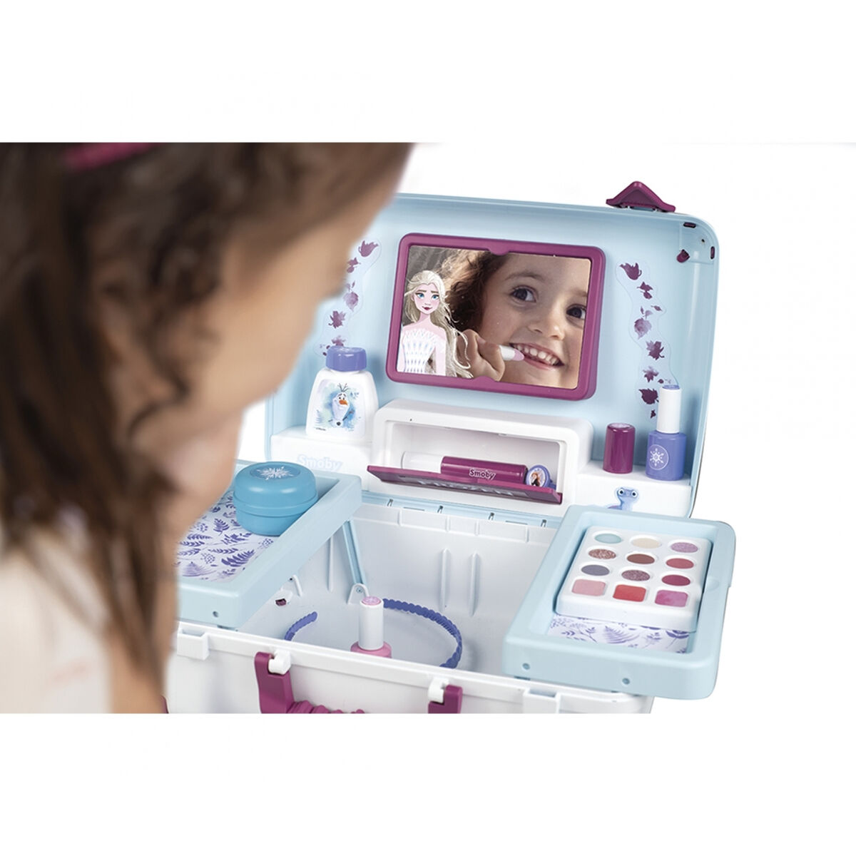 Детский набор для макияжа Smoby FROZEN BEAUTY SUITCASE Разноцветный-2