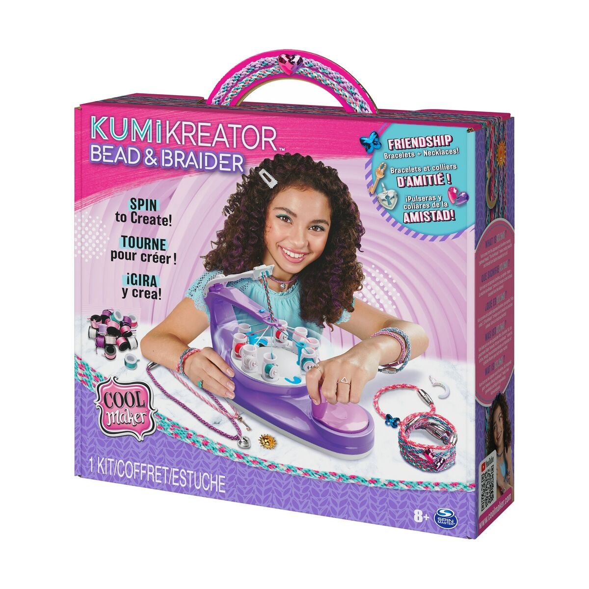 Spin Master KUMi Creator 3 in 1 Plastic Bracelet Kit (1 Items)-7