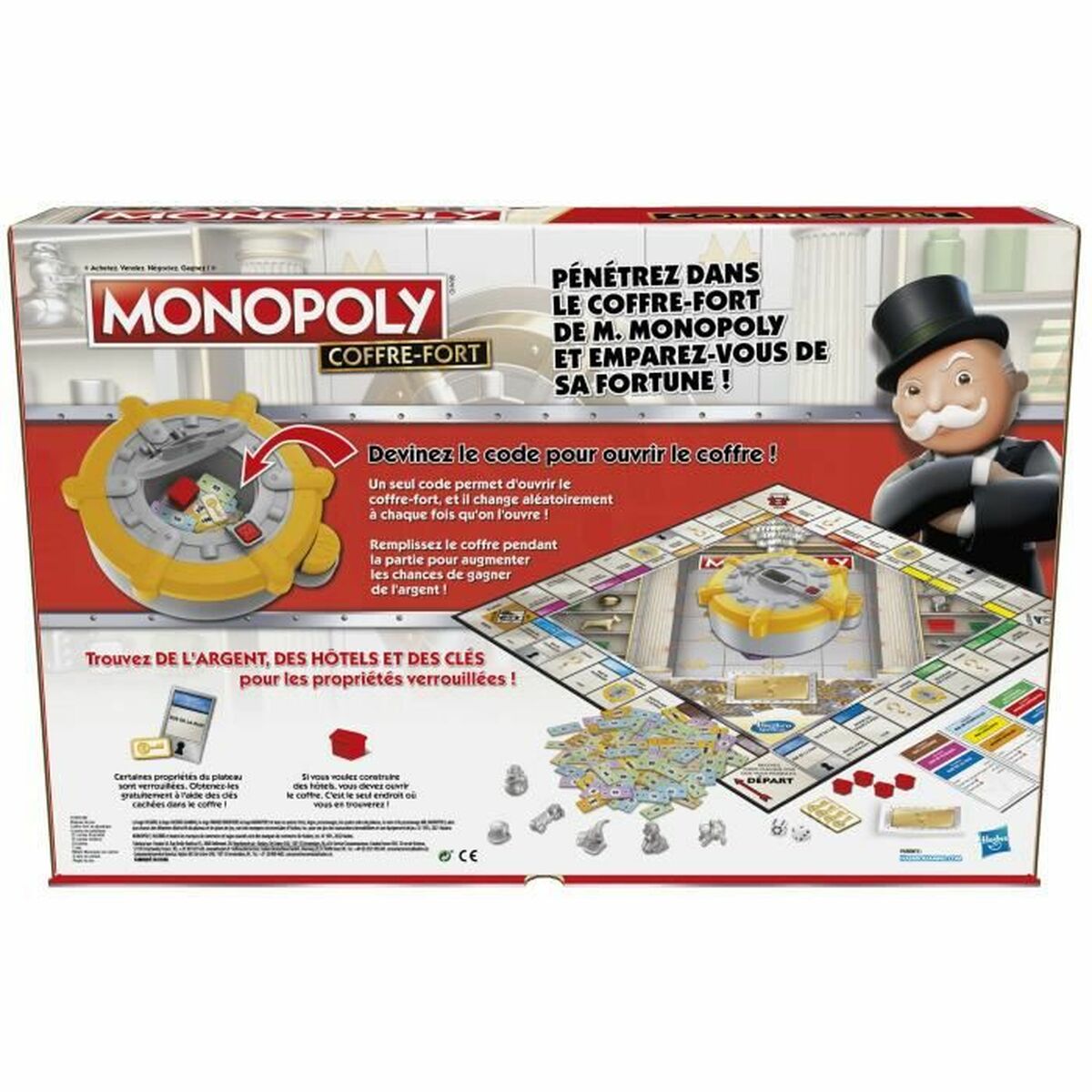 Monopoly COFFRE-FORT board game (FR)-3