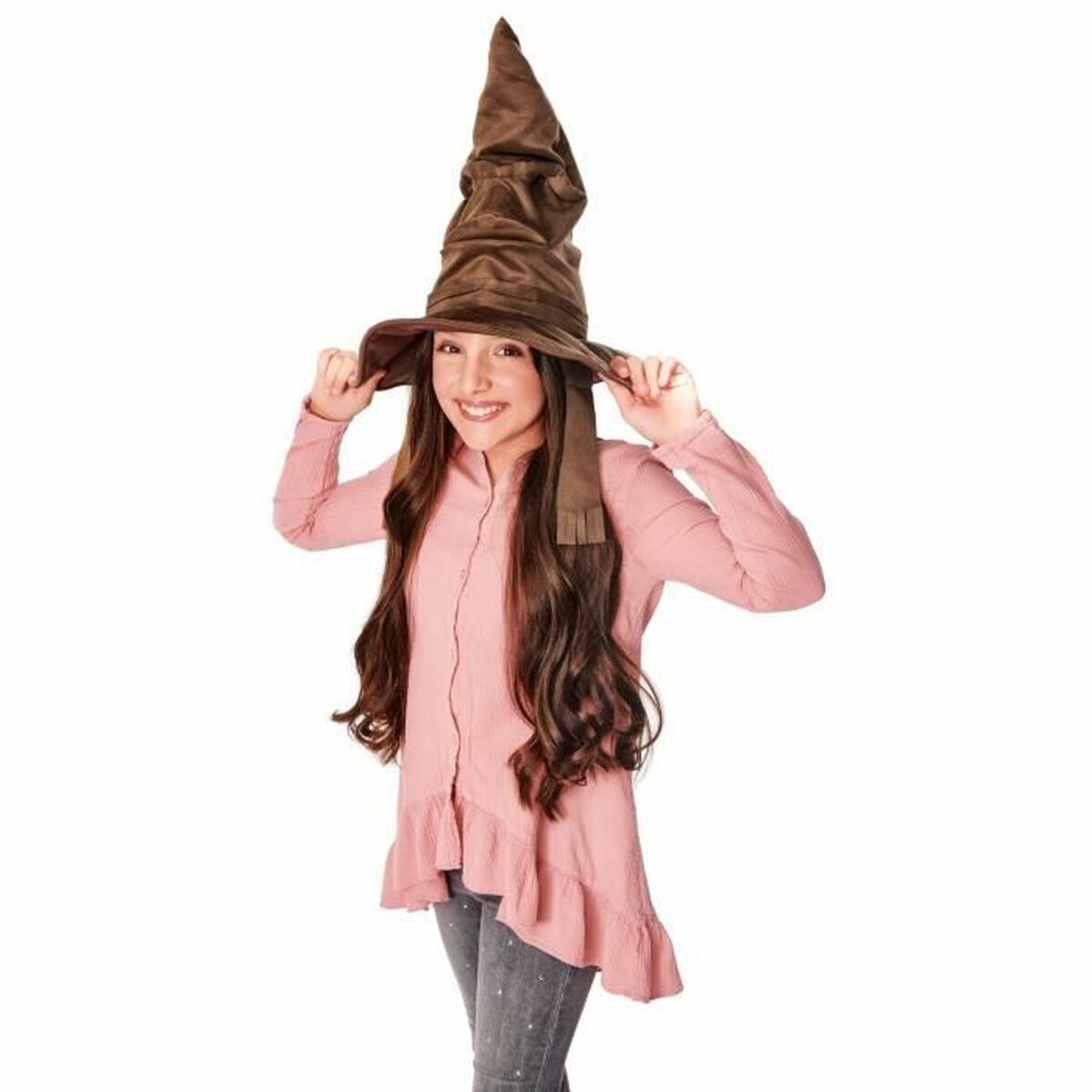 Шляпа Spin Master Magic Interactive Hat Wizarding World Harry Potter Чёрный Коричневый-3