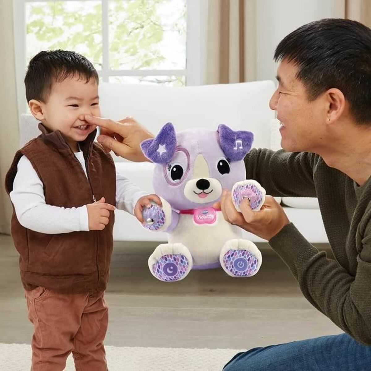 Plush Vtech Violet, My Magic Paws Friend-3