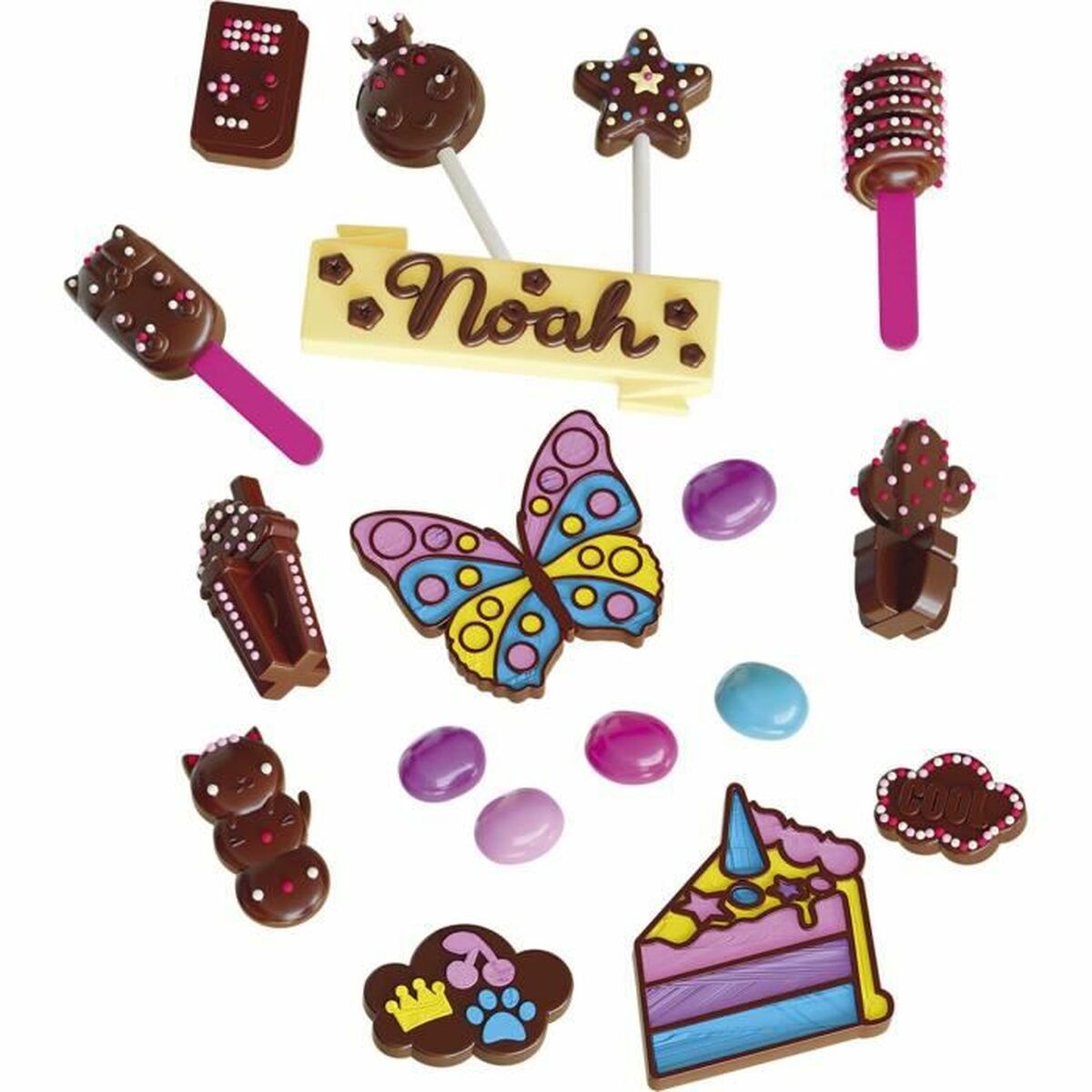 Lansay Mini Délices Craft Kit - 10 In 1 Chocolate Workshop Pastry Shop-4