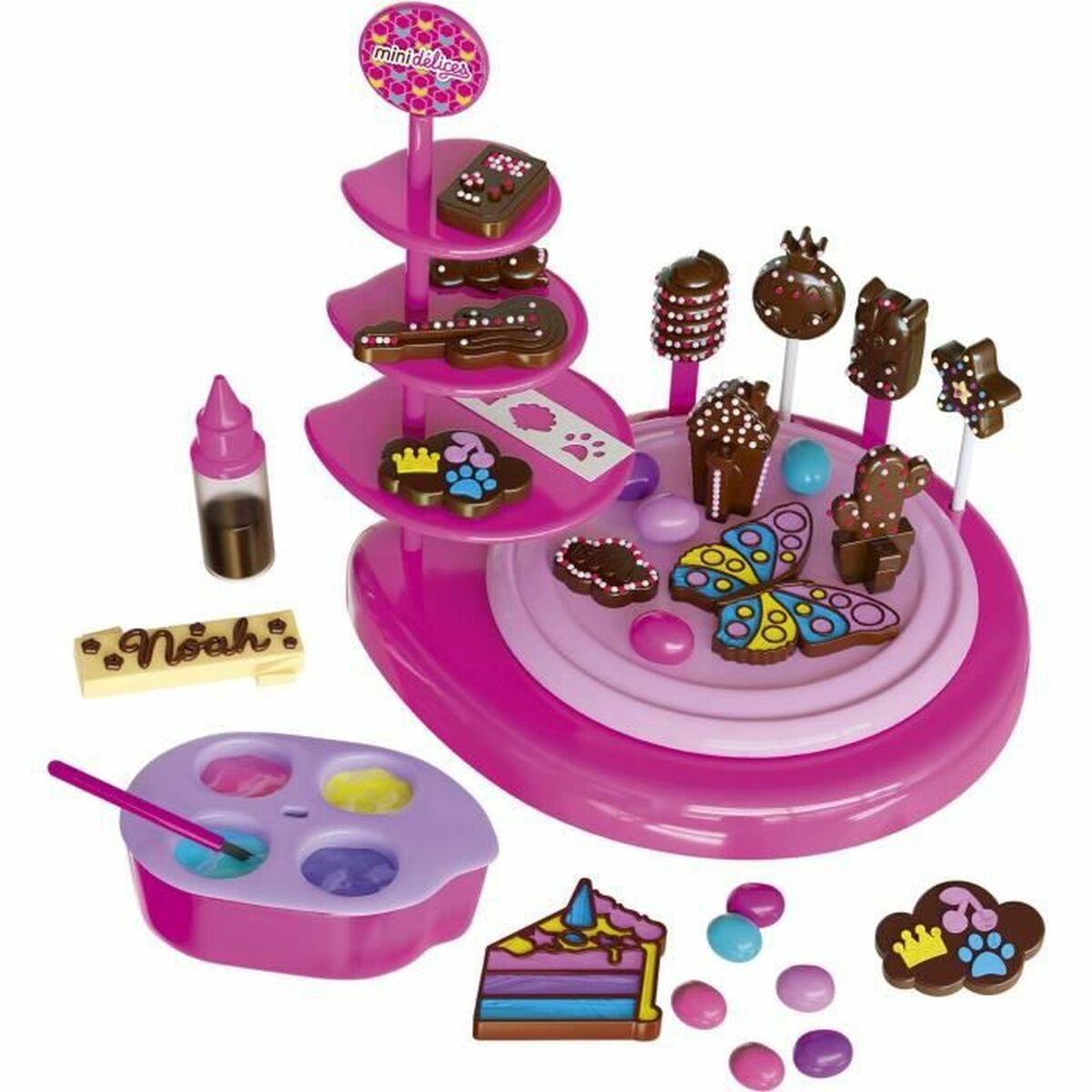 Lansay Mini Délices Craft Kit - 10 In 1 Chocolate Workshop Pastry Shop-5