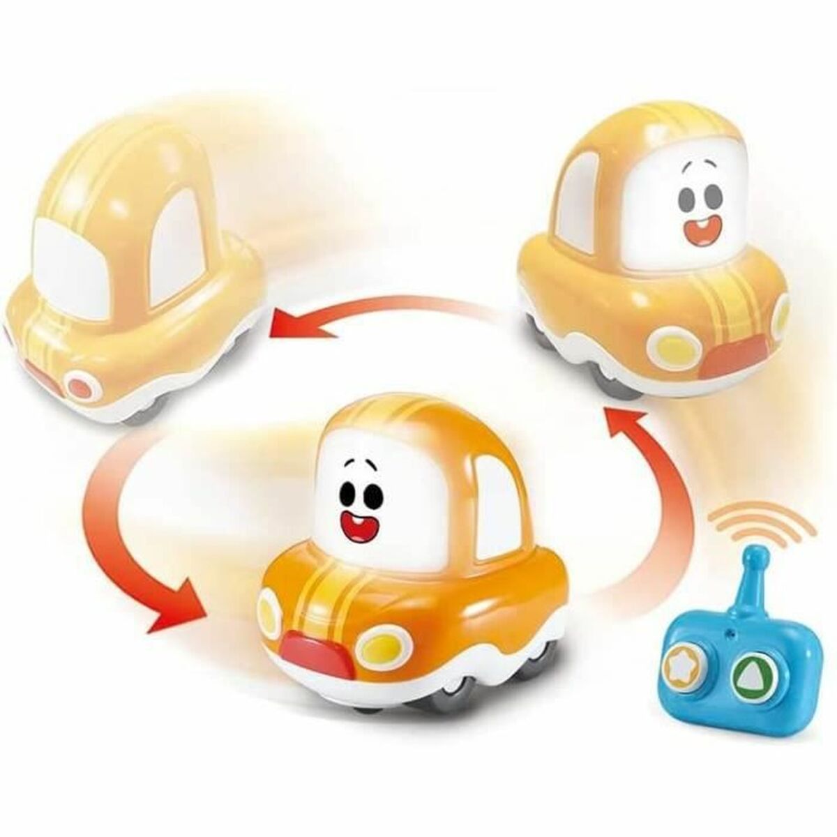 Машинка на радиоуправлении Vtech   Оранжевый Разноцветный-3