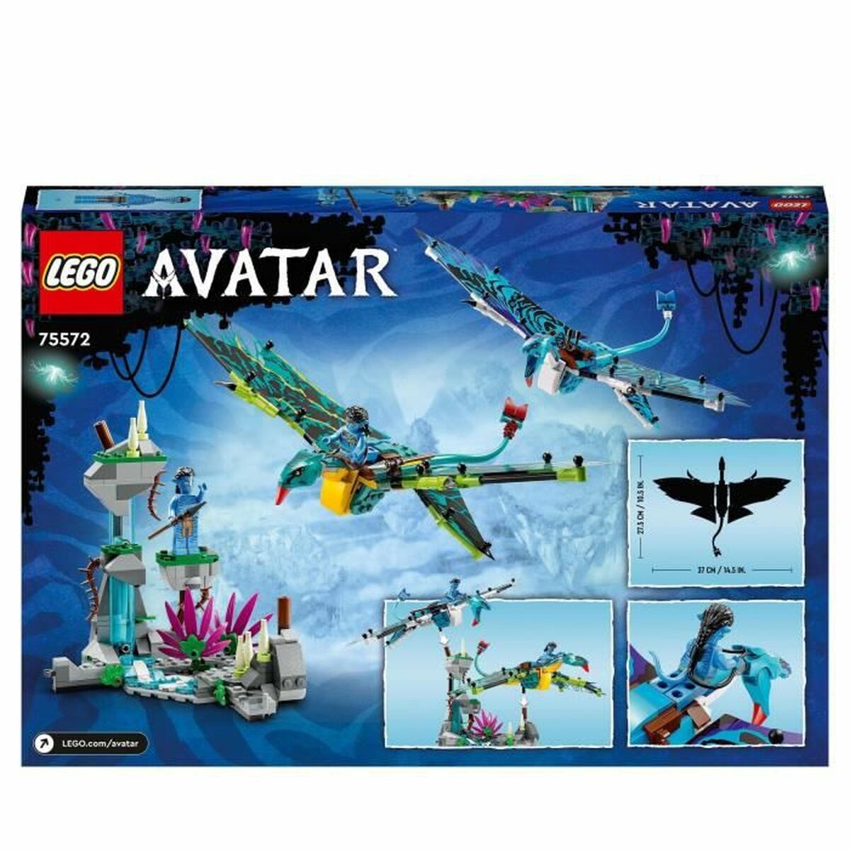 Playset Lego Avatar 75572 Jake & Neytiri's First Banshee Flight-5
