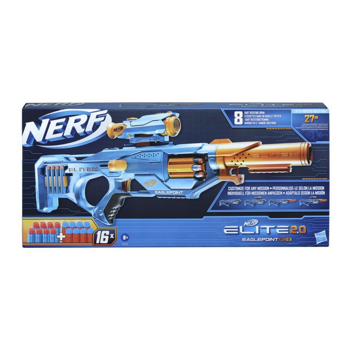 Nerf F0423EU4 dart gun-3