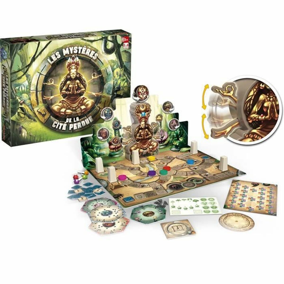 Настольная игра Lansay Les mystères de la cité perdue (FR)-2