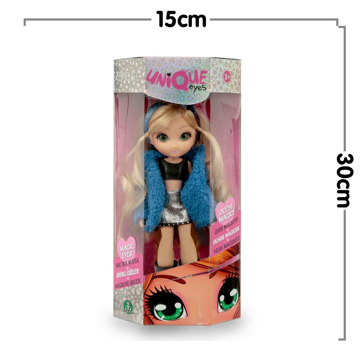 Giochi Preziosi Unikalne Oczy Lalka-4