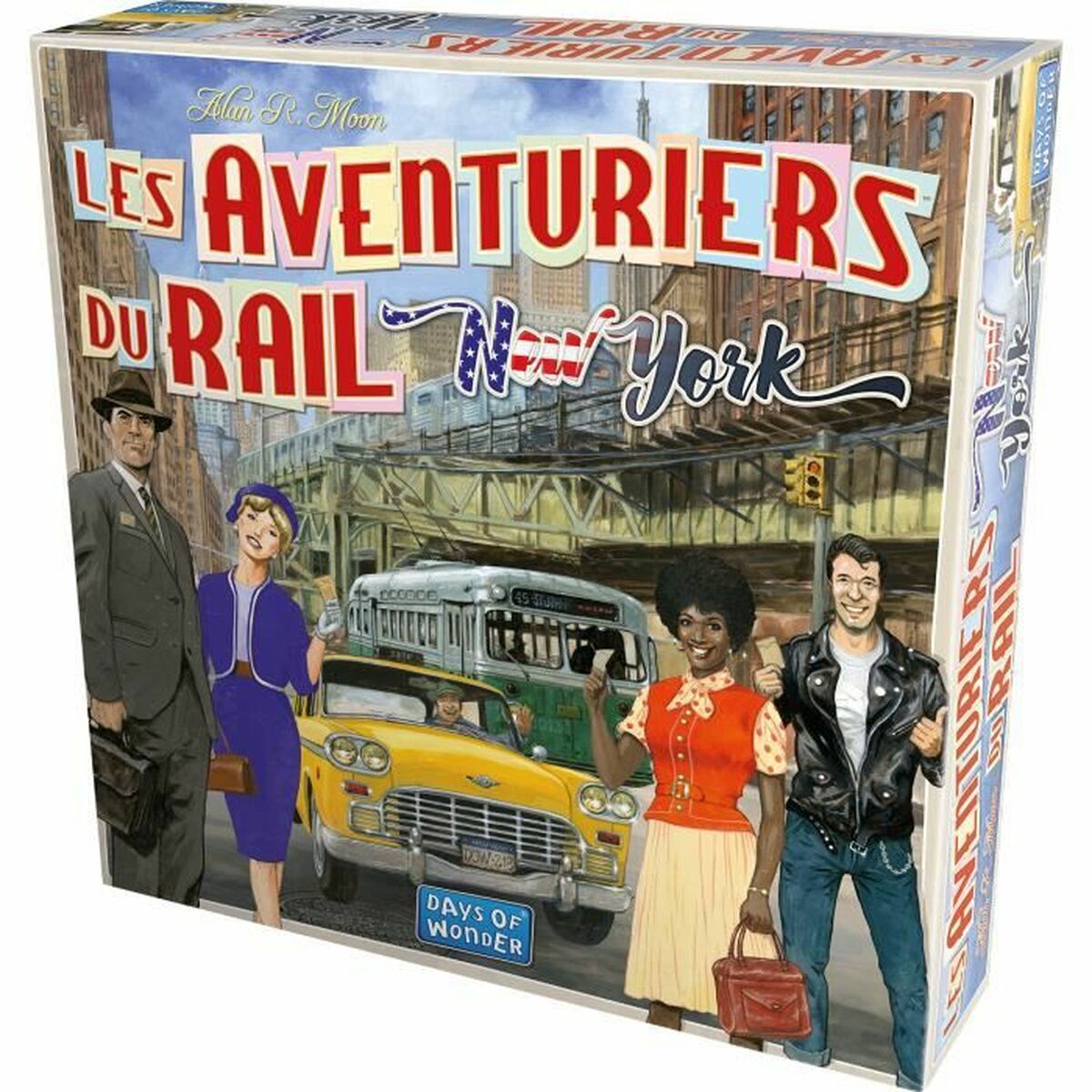 Настольная игра Les Aventuriers du Rail - New York (FR)-2