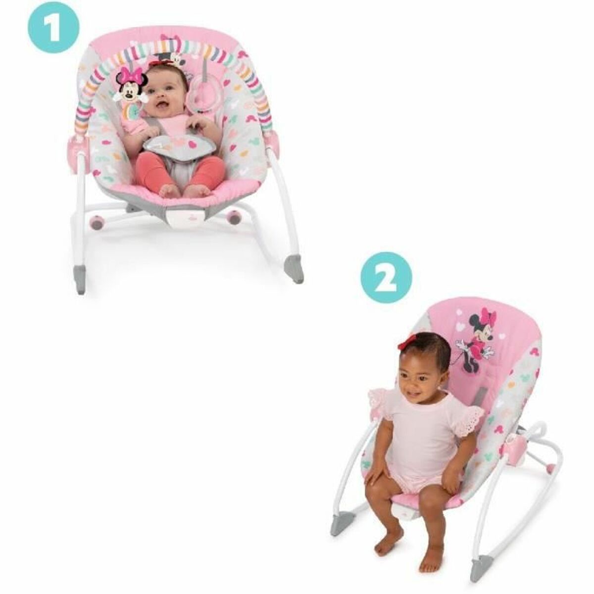 Гамак для младенца Bright Starts Minnie Mouse-2