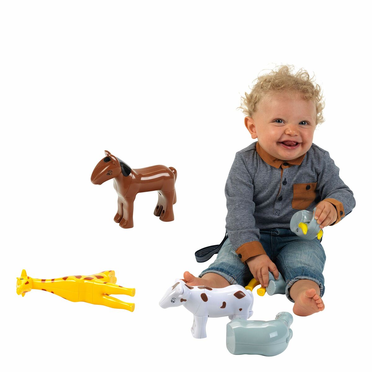 3D-паззл Klein Animals Магнитный 16 Предметы-4