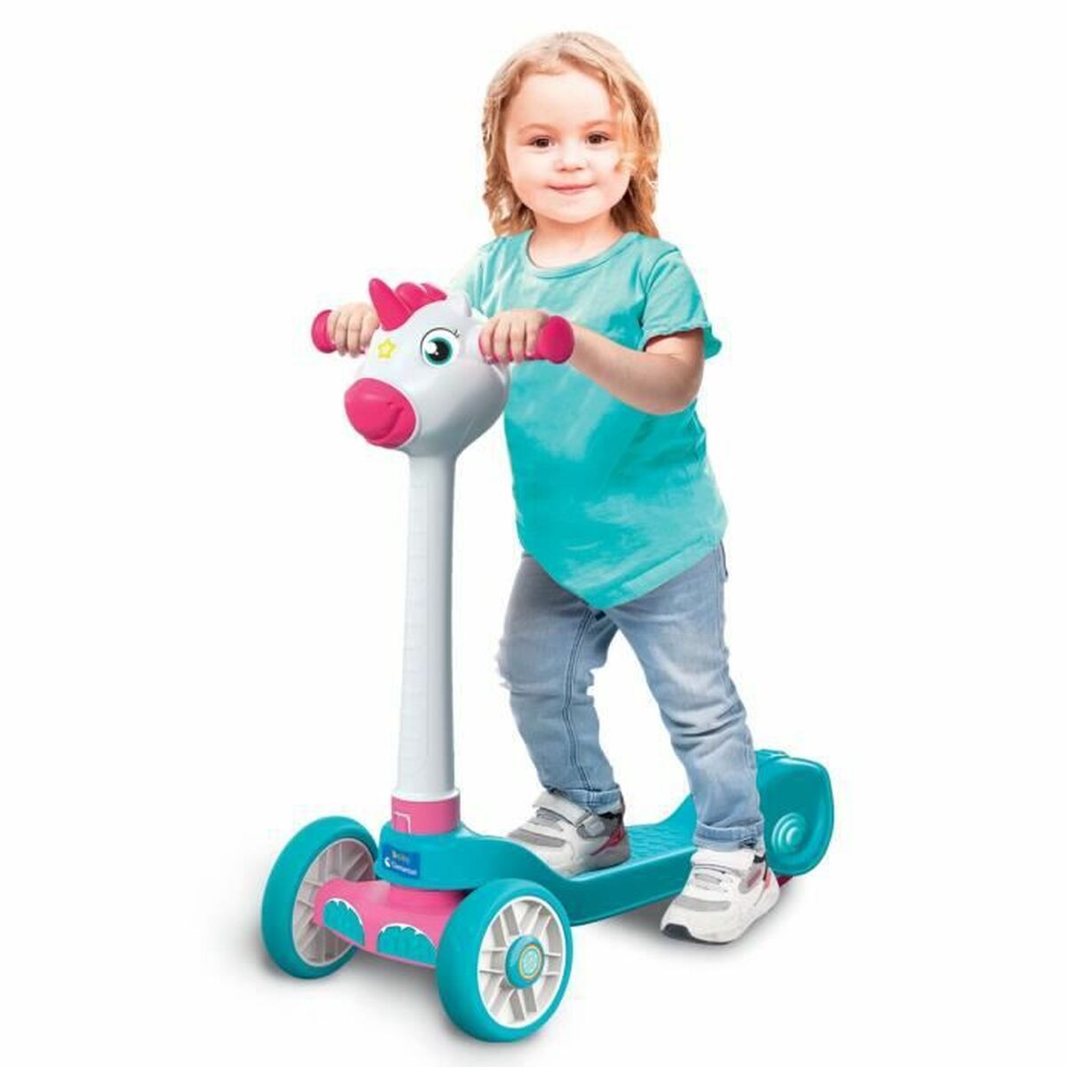 Скейт Clementoni Unicorn Push Scooter-4