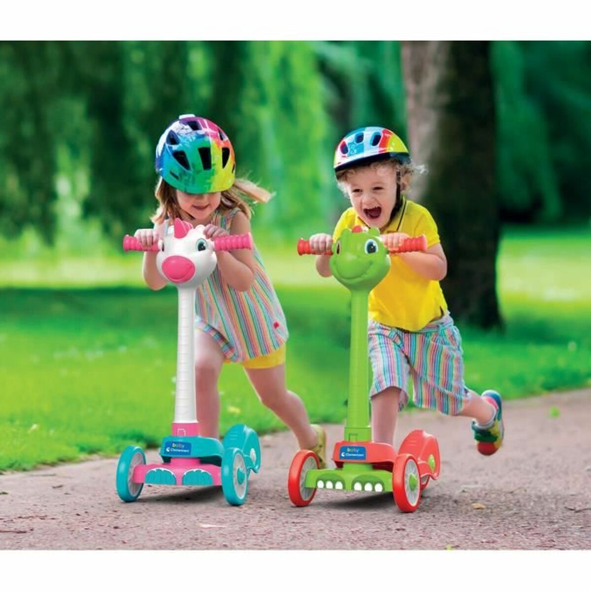 Скейт Clementoni Unicorn Push Scooter-5