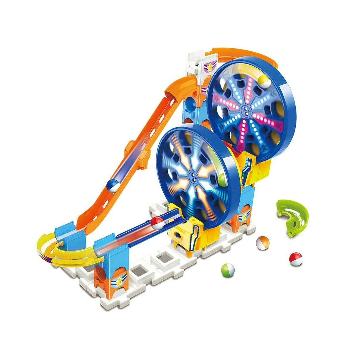 Vtech Marble Rush Glass Ball Set - Expansion Kit Electronic - Fun Fair Set Track 26 Items Ramp Track + 4 Yea-3