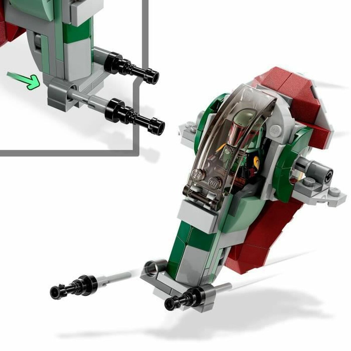 Playset Lego Star-Wars 75344 Bobba Fett's Starship 85 Items-2