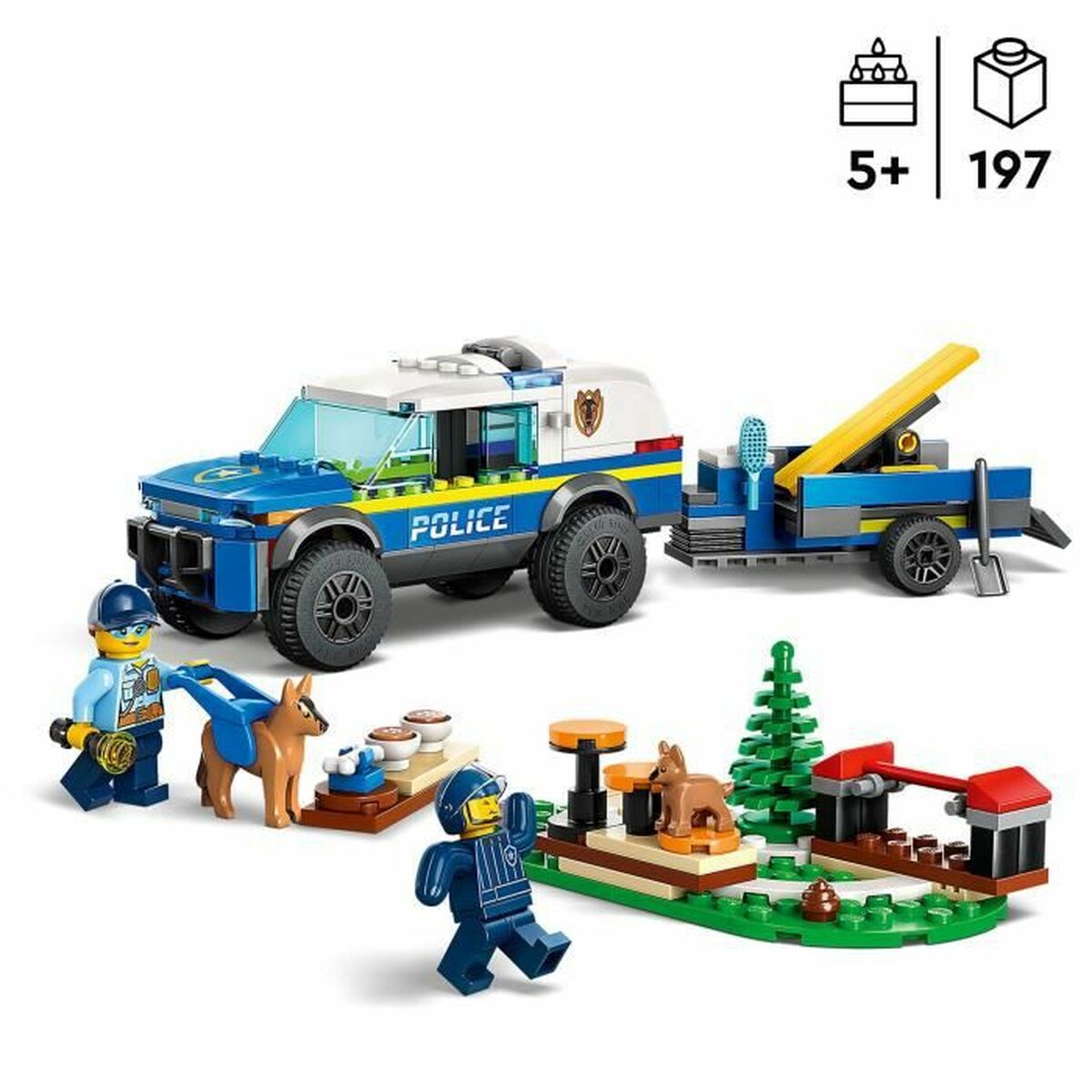 Playset Lego Полиция + 5 Years 197 Предметы-3