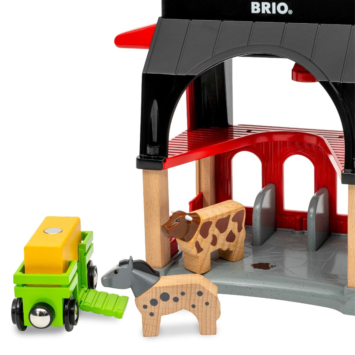 Набор игрушек Ravensburger Animal barn Деревянный-3