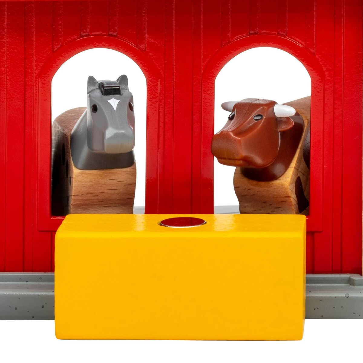 Набор игрушек Ravensburger Animal barn Деревянный-5