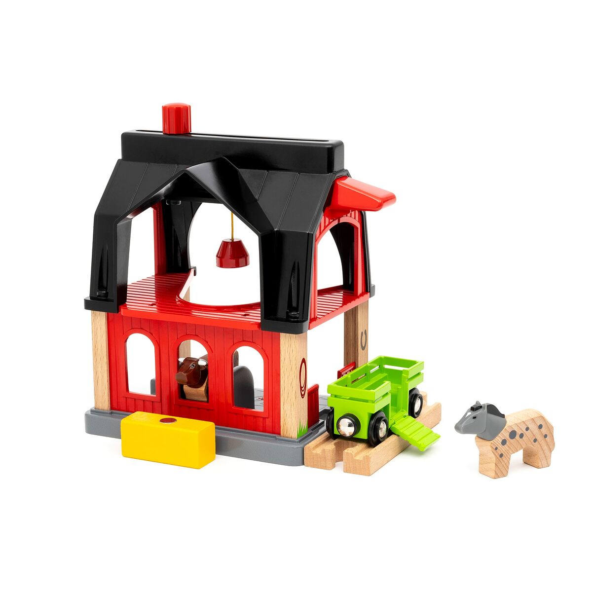 Набор игрушек Ravensburger Animal barn Деревянный-7