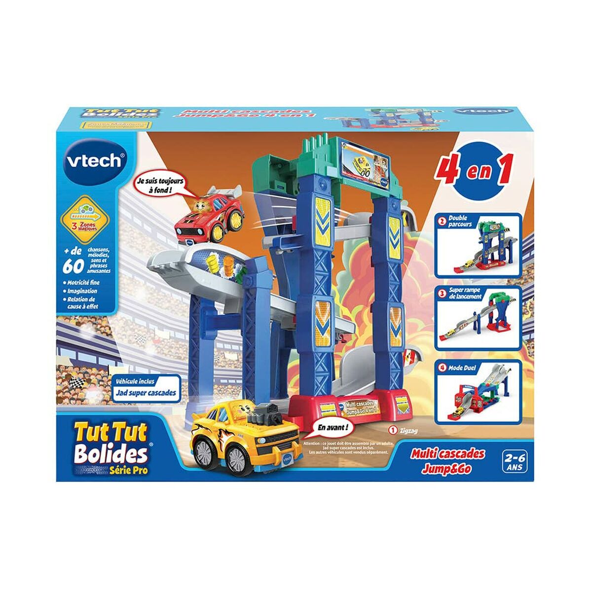 Гоночная трасса Vtech Tut Tut Bolides Series Pro-4