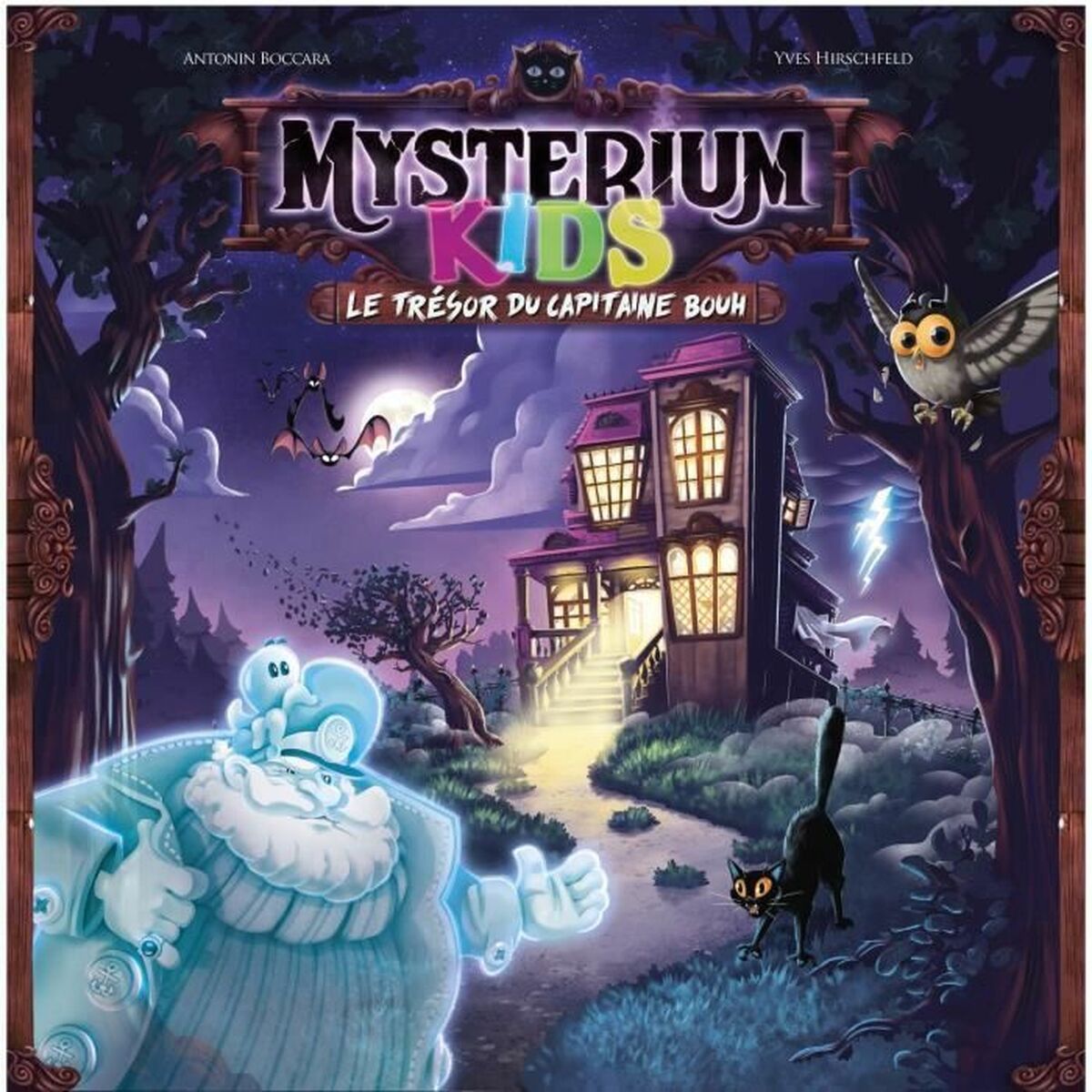 Настольная игра Asmodee Mysterium Kids: Le Trésor du Capitaine Bouh (FR)-6