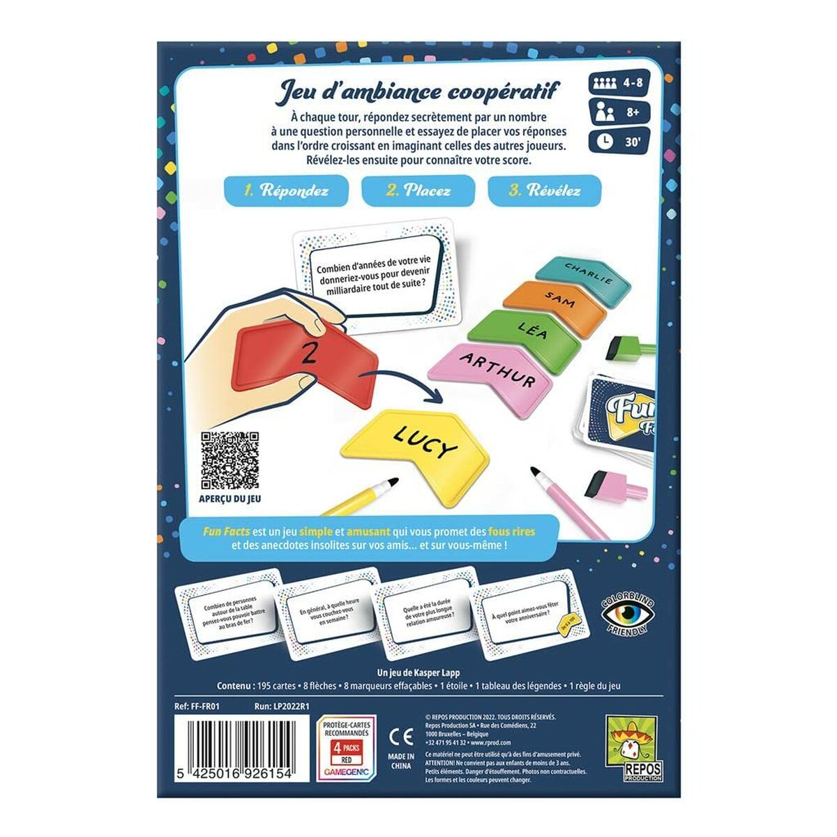 Набор вопросов и ответов Asmodee Fun Facts-3