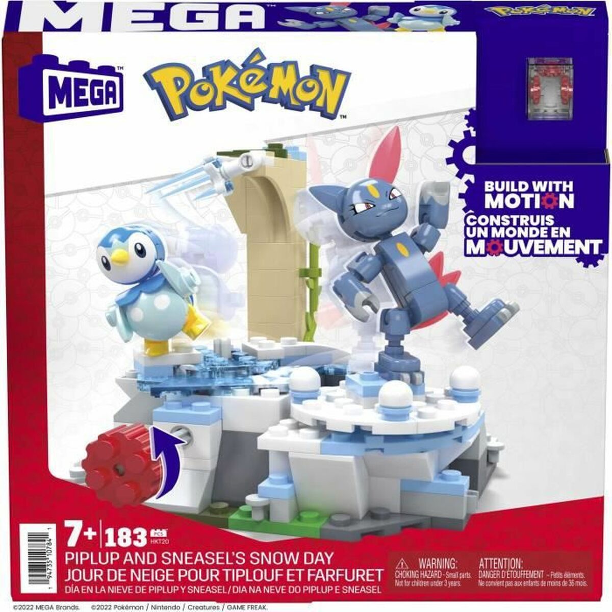 Показатели деятельности Mega Construx Pokémon 183 Предметы Playset-2