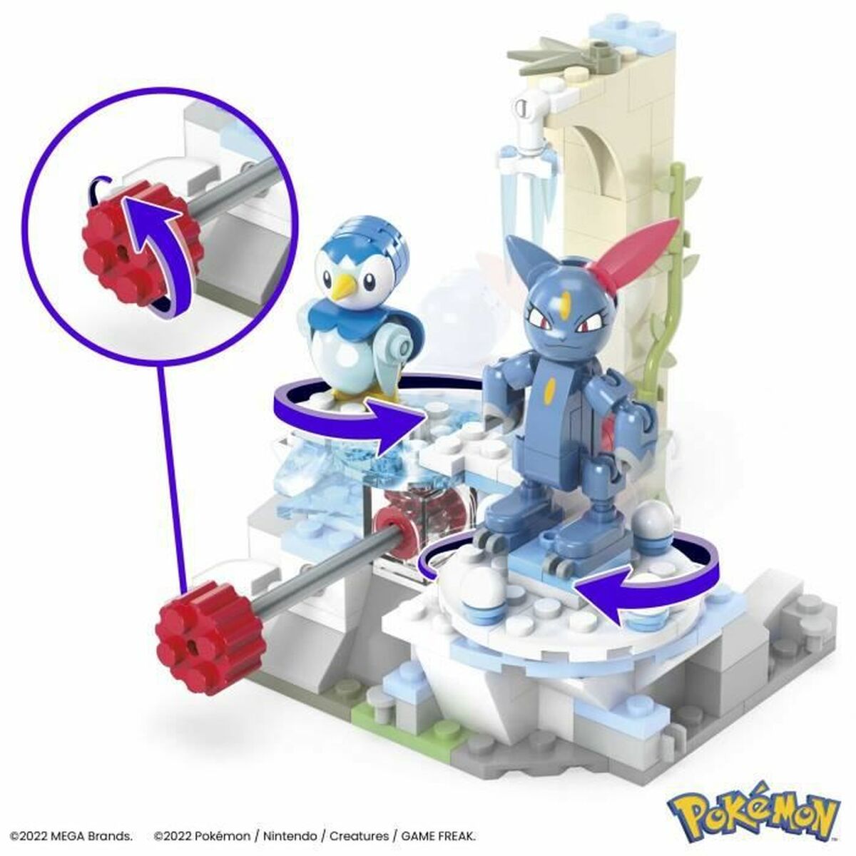 Показатели деятельности Mega Construx Pokémon 183 Предметы Playset-5