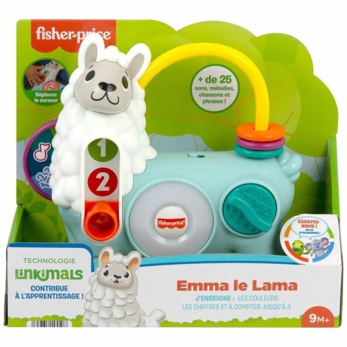 Интерактивное животное Fisher Price Emma Le Lama-2