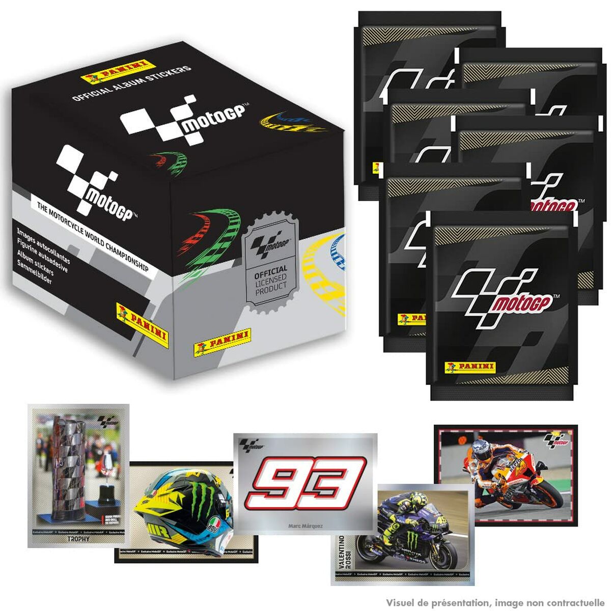Chrome Pack Panini Moto GP 36 конверты (французский)-2