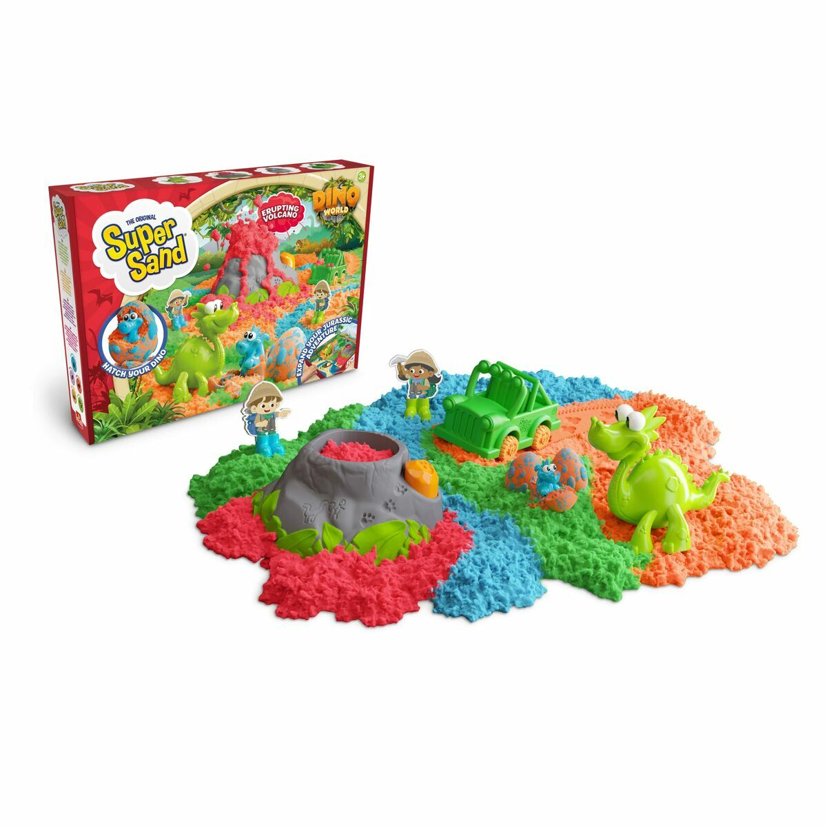 Playset Goliath Dino World Волшебный песок (28,5 x 5,5 x 24 cm)-2