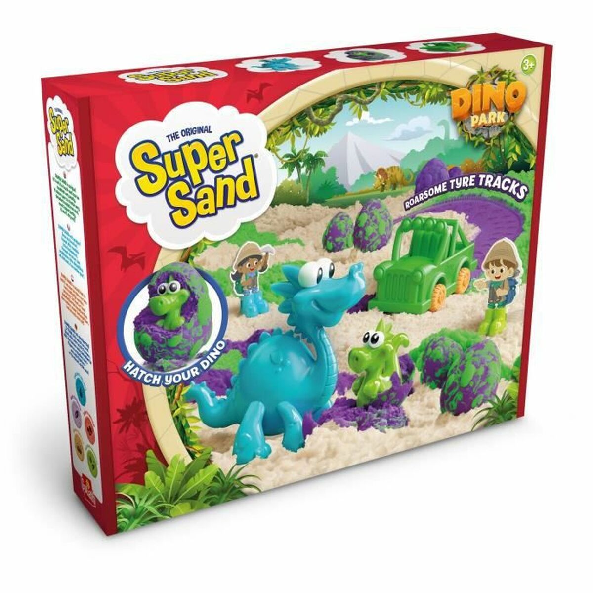 Волшебный песок Goliath Dino Park + 3 years Playset-2