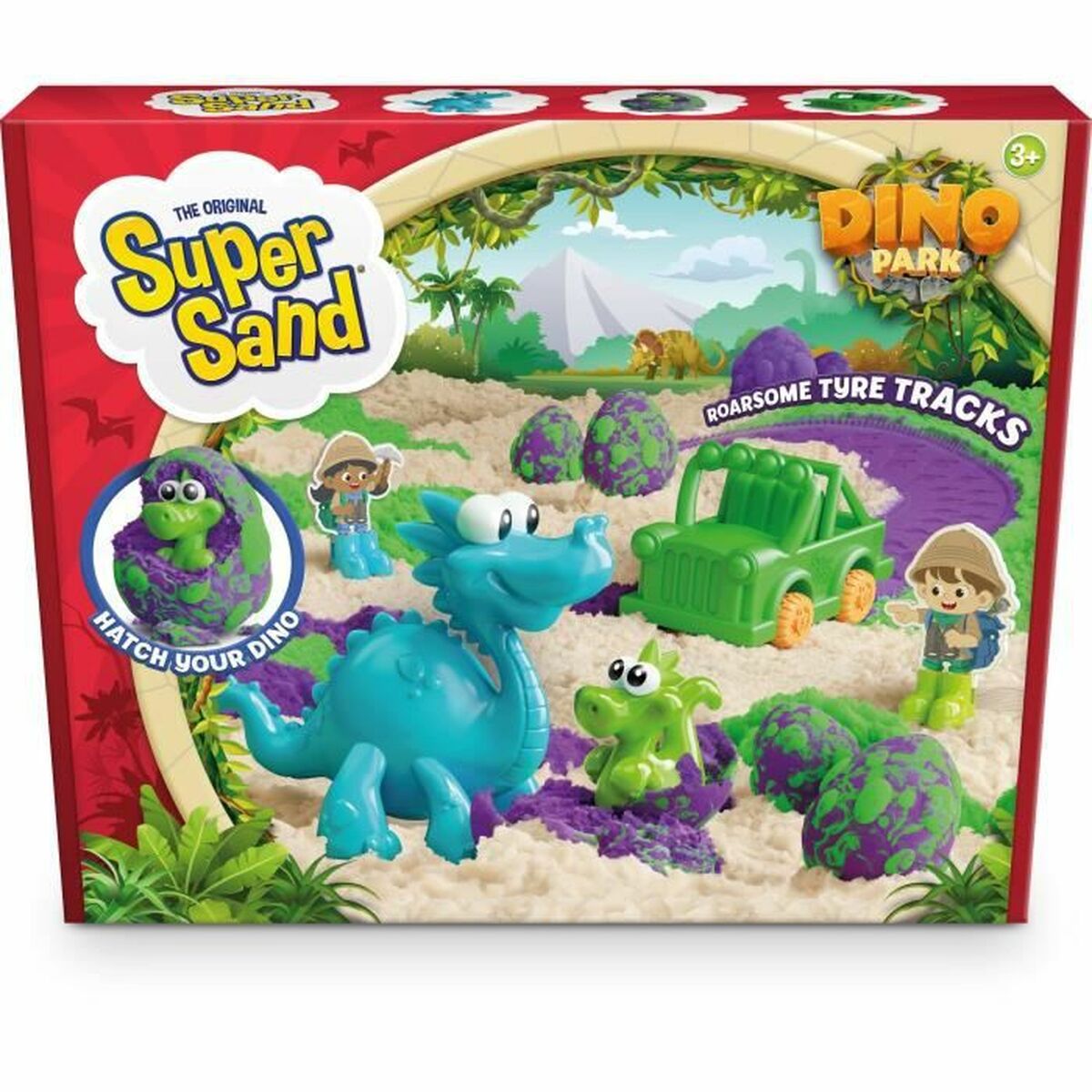 Волшебный песок Goliath Dino Park + 3 years Playset-3