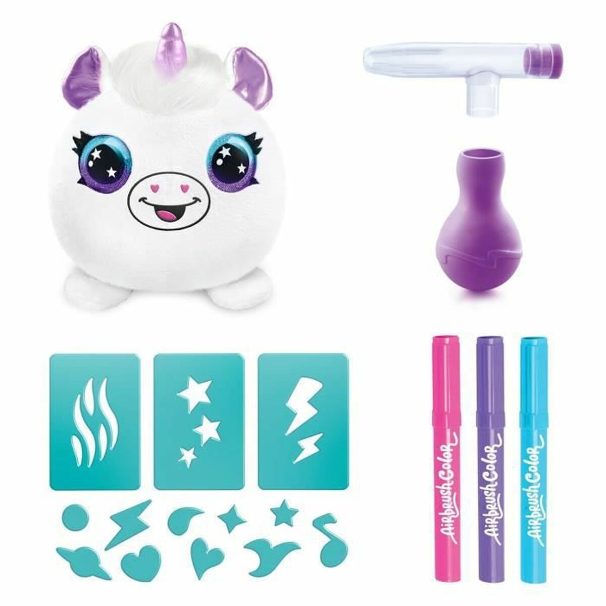 Ремесленный комплект Canal Toys Airbrush Plush кастомизированный-6