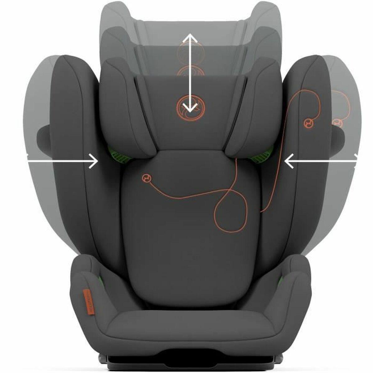 Автокресло Cybex II (15-25 kg) III (22 - 36 kg) Серый-2