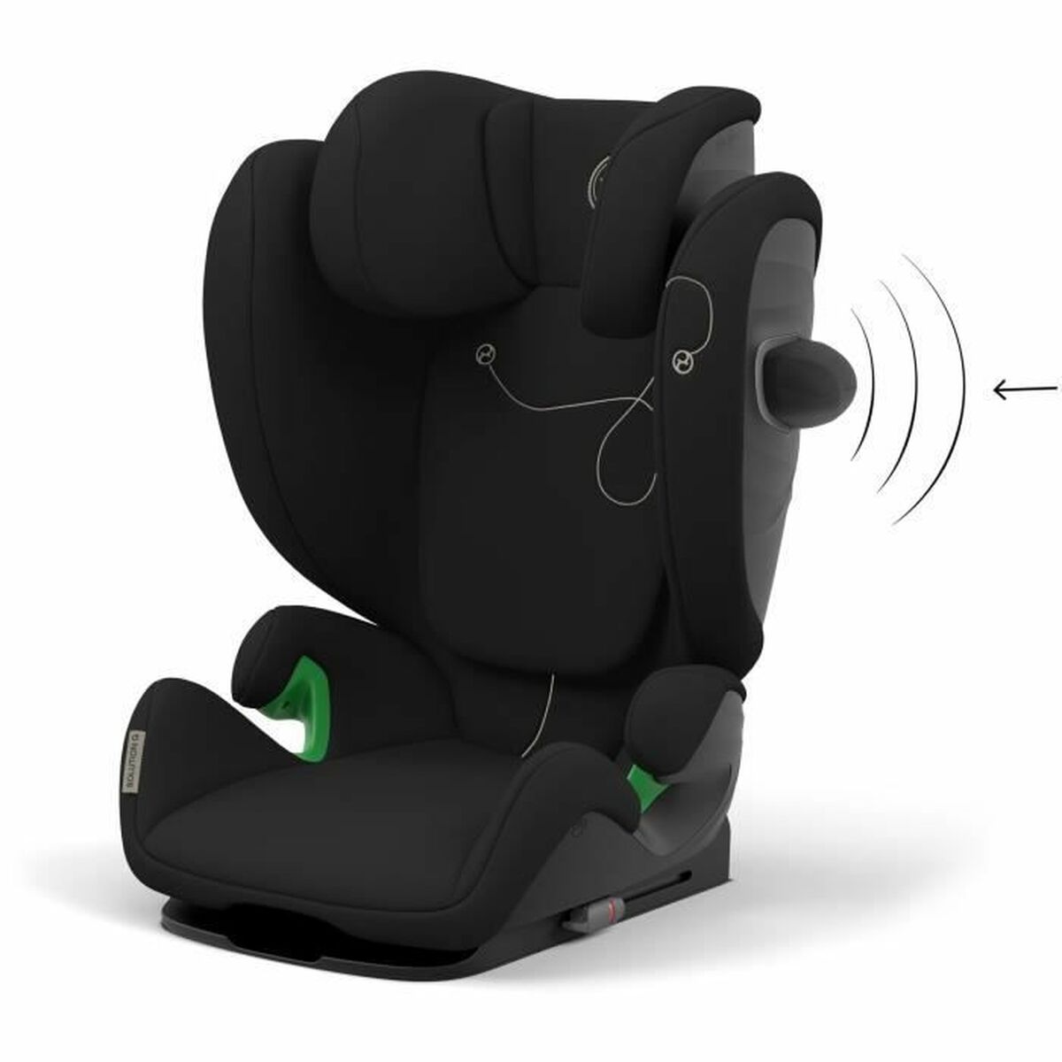 Seggiolino Cybex G i-Fix Nero II (15-25 kg)-4