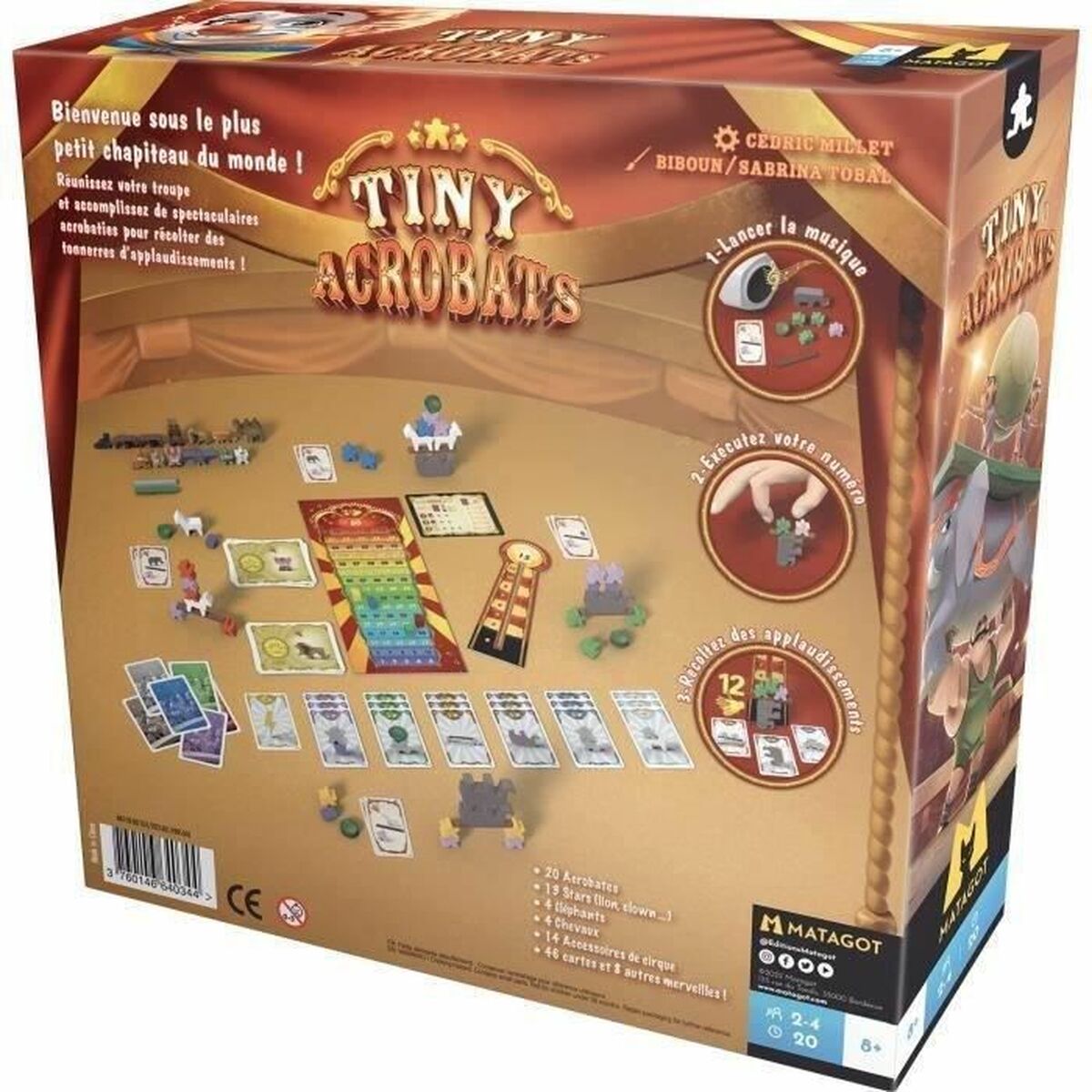 Настольная игра Asmodee Tiny Acrobats-2