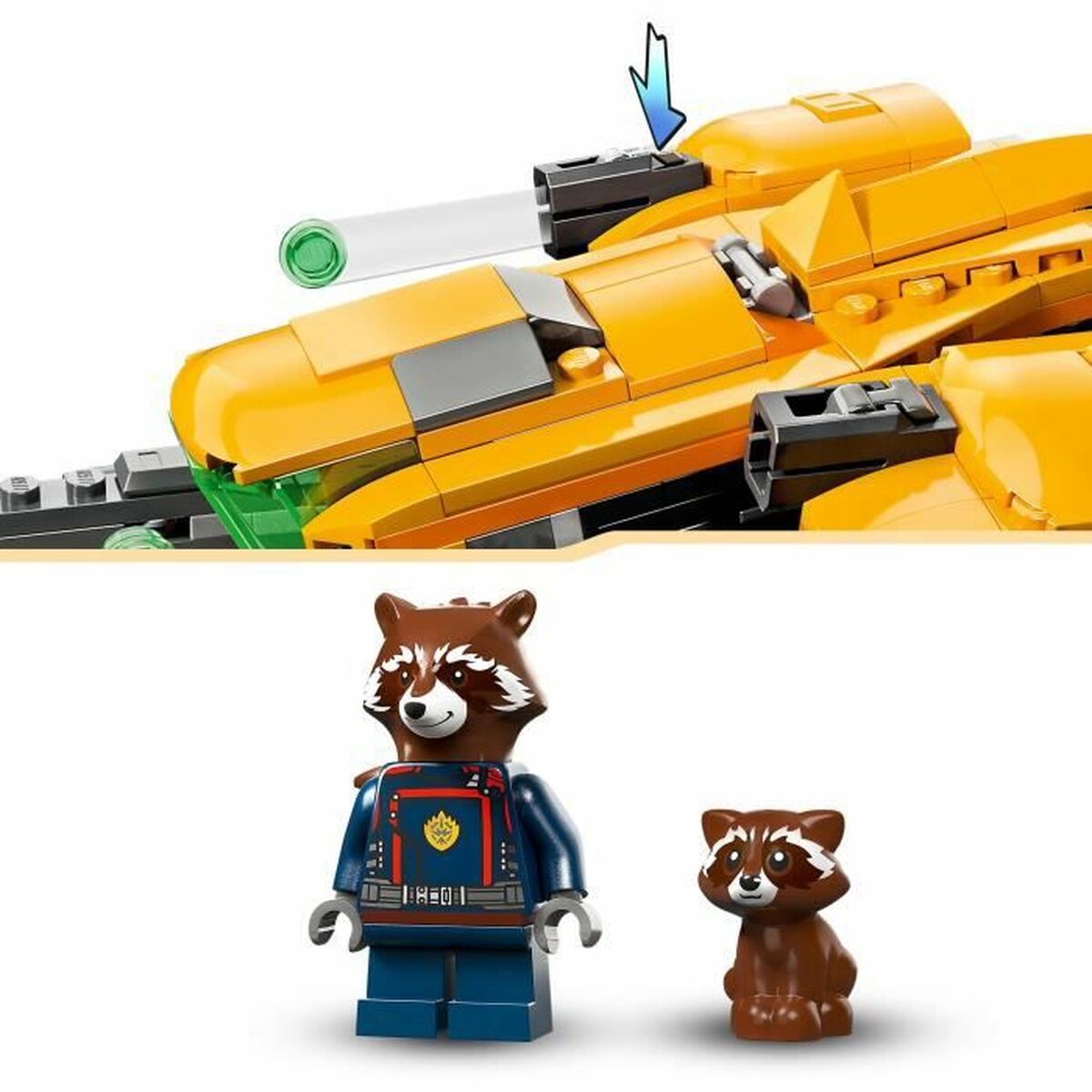 Playset Lego The baby Rocket's ship-3