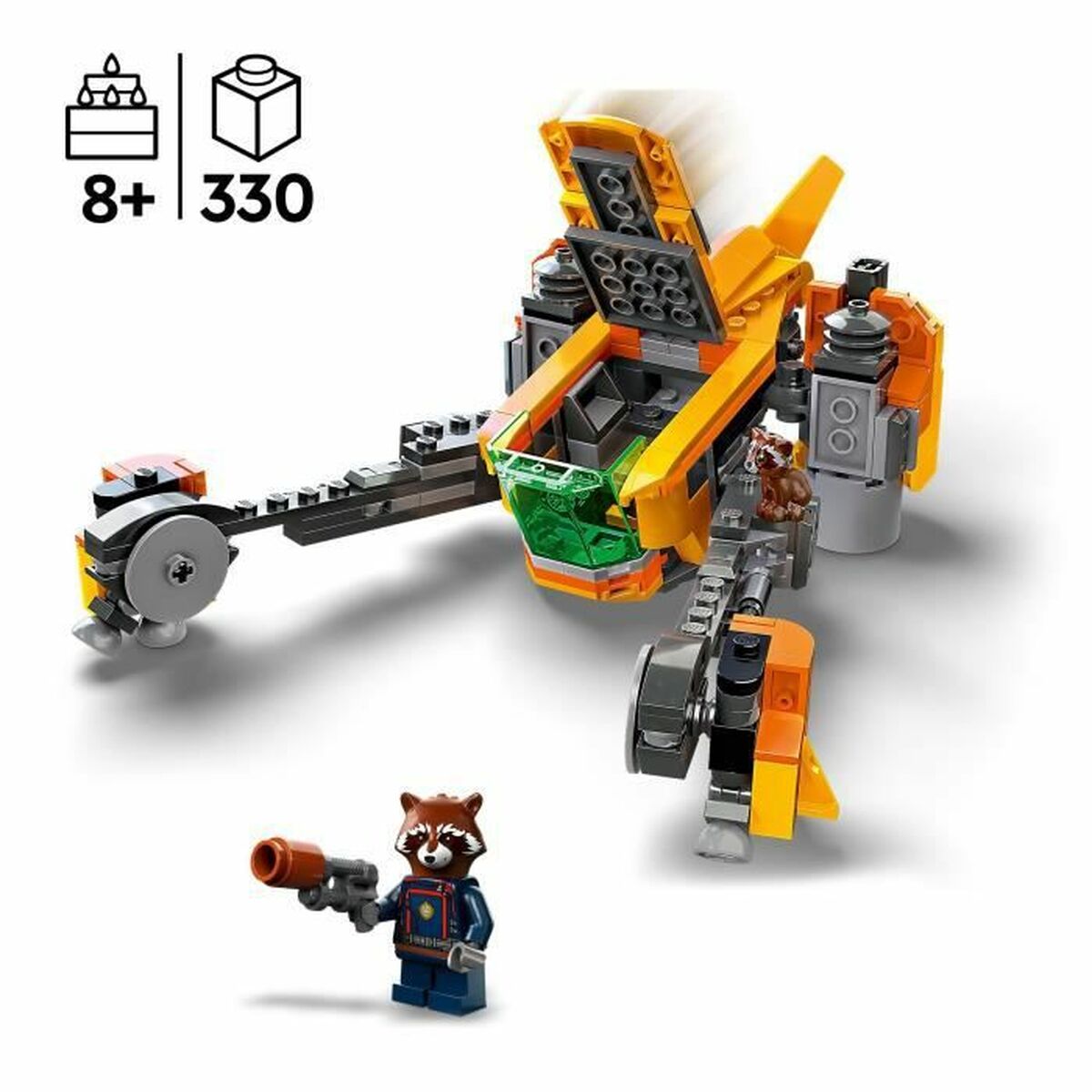 Playset Lego The baby Rocket's ship-5