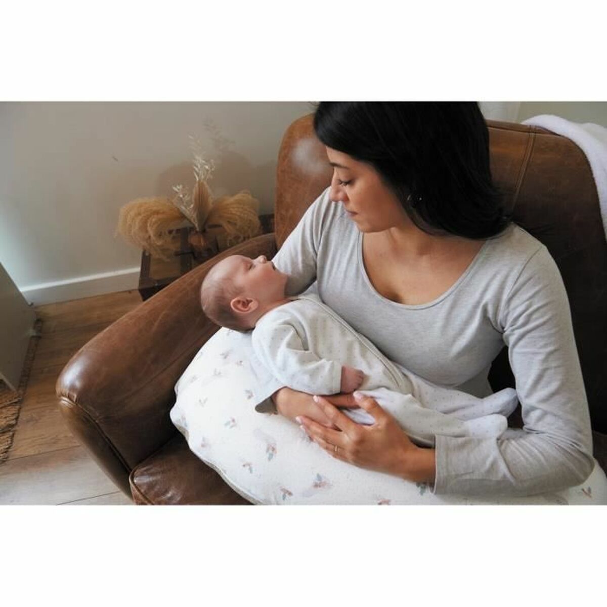 Breastfeeding Cushion Tineo Белый/Красный-2