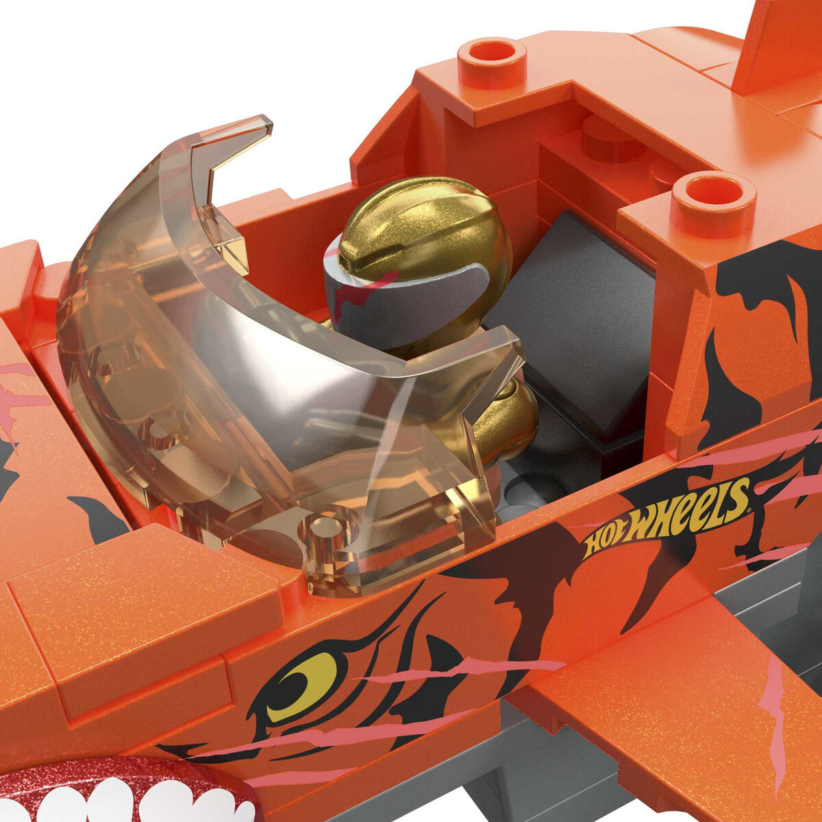Строительный комплект Hot Wheels Mega Construx - Smash & Crash Shark Race 245 Предметы-3