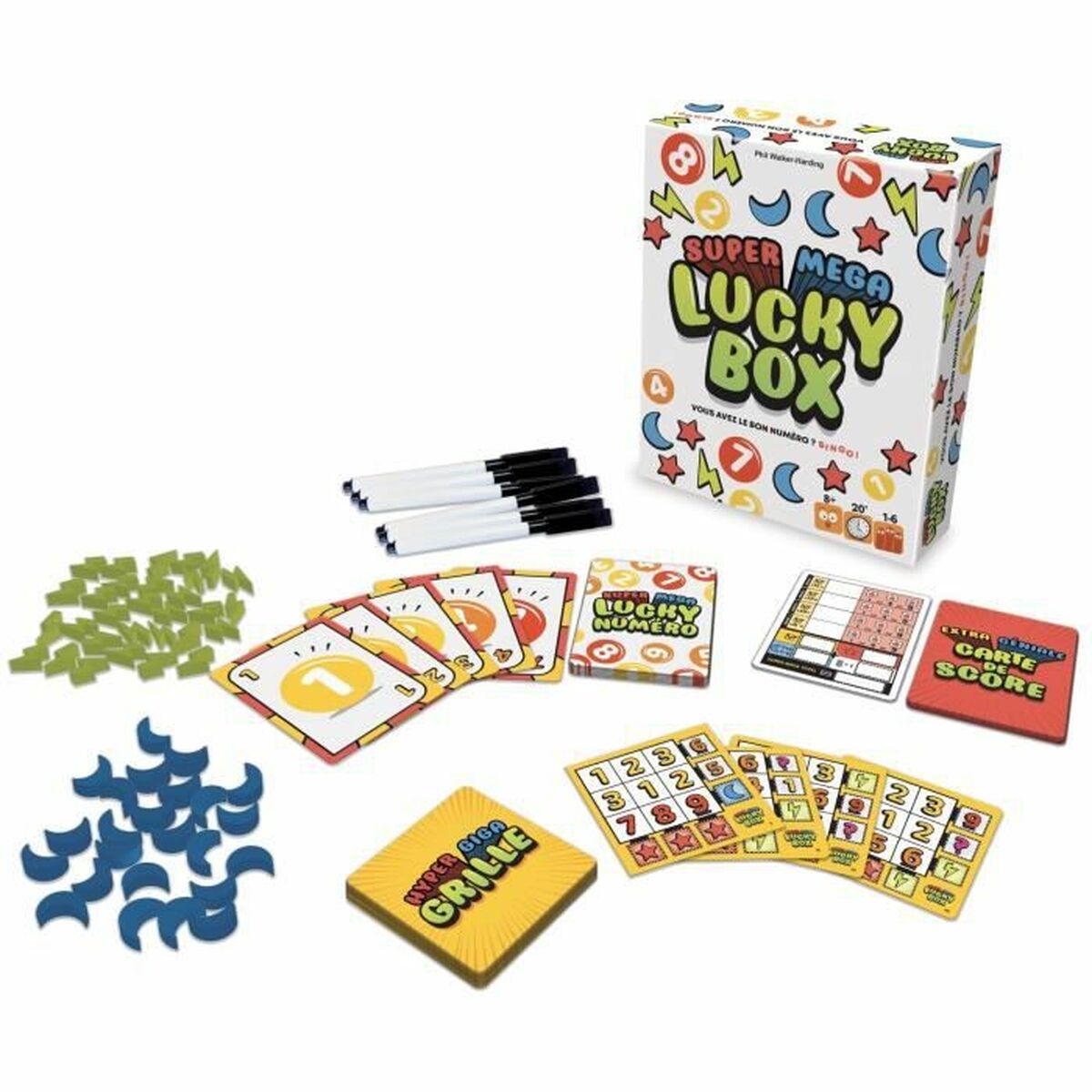 Настольная игра Asmodee Super Mega Lucky Box (FR)-2