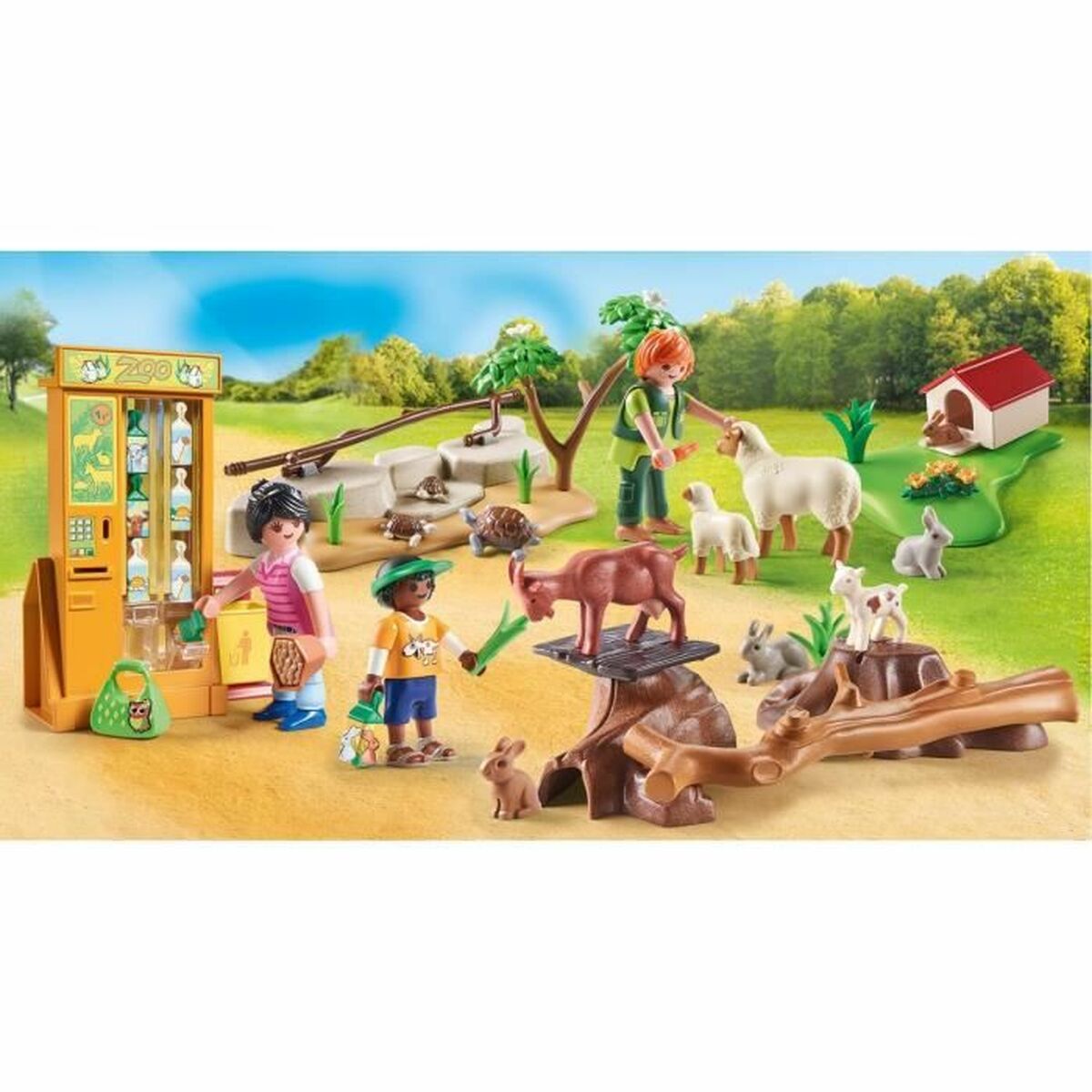Playset   Playmobil Family Fun - Educational farm 71191         63Предметы-2