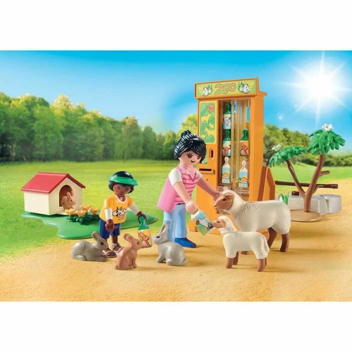 Playset   Playmobil Family Fun - Educational farm 71191         63Предметы-3