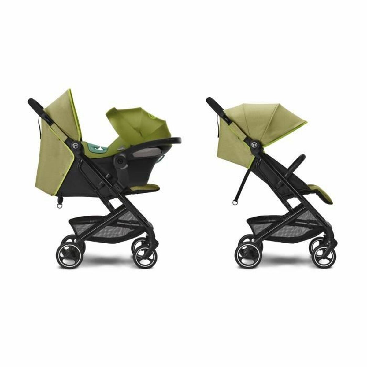 Carrozzina per bambini Cybex Buggy Beezy Nature Verde-6