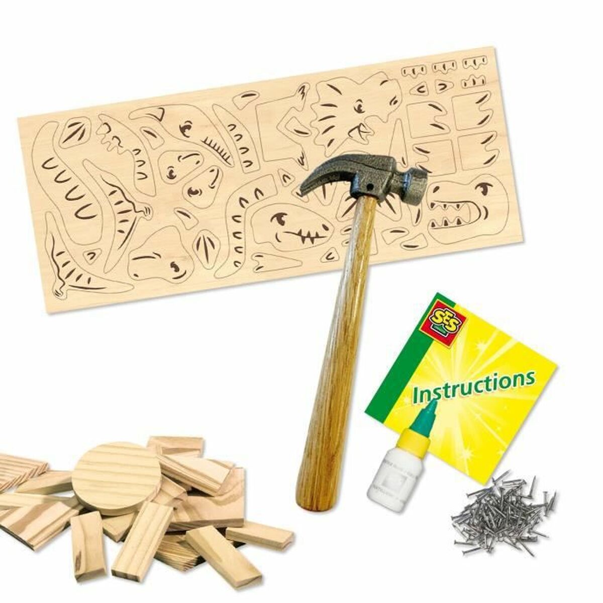 Playset SES Creative Dinosaurs-2