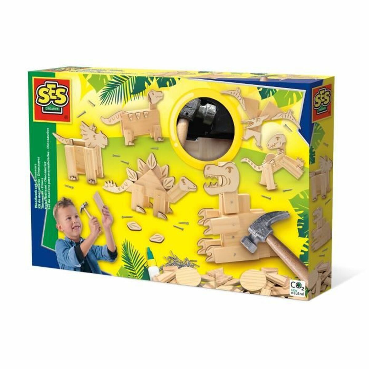 Playset SES Creative Dinosaurs-3